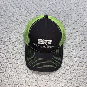 Baseball Cap Trucker Hat Snapback Neon Green Mesh Green Stitches‎